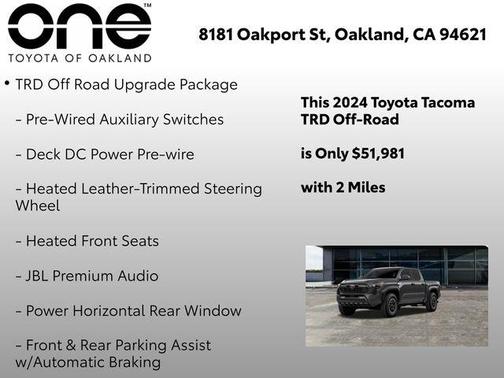 2024 Toyota Tacoma TRD Off-Road