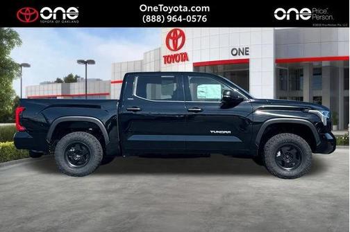 Midnight Black Metallic 2025 Toyota Tundra SR5