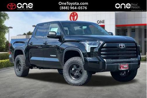 Midnight Black Metallic 2025 Toyota Tundra SR5