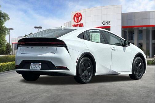 Beige 2025 Toyota Prius LE