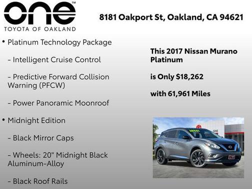 2017 Nissan Murano Platinum