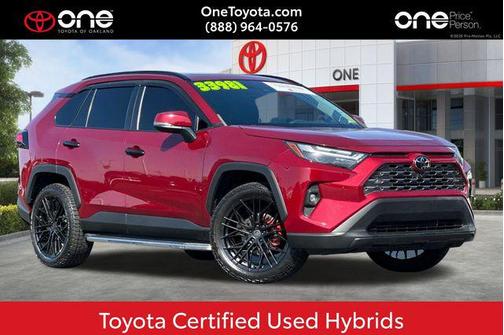 Ruby Flare Pearl 2022 Toyota RAV4 Limited