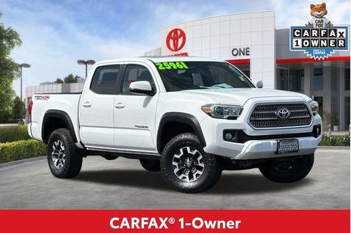 Super White 2017 Toyota Tacoma TRD Off Road