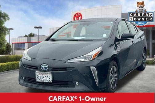 Midnight Black Metallic 2019 Toyota Prius XLE