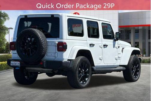 Bright White Clearcoat 2022 Jeep Wrangler Unlimited 4xe Sahara