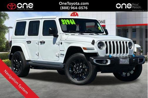 Bright White Clearcoat 2022 Jeep Wrangler Unlimited 4xe Sahara