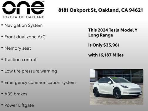 2024 Tesla Model Y Long Range Dual Motor All-Wheel Drive