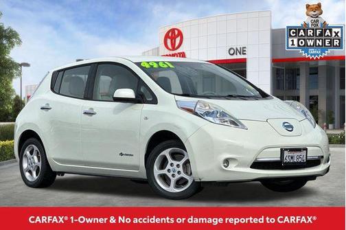 Glacier Pearl 2011 Nissan Leaf SL