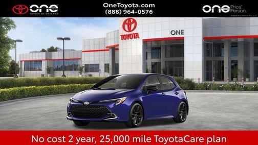 Blue Crush Metallic 2026 Toyota Corolla XSE