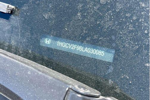 Gray 2020 Honda Accord Touring 2.0T