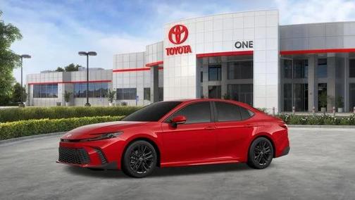 Supersonic Red 2026 Toyota Camry SE