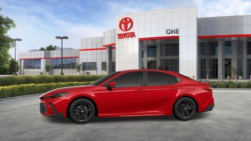 Supersonic Red 2026 Toyota Camry SE
