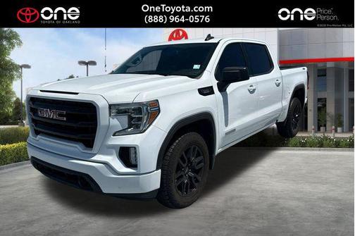 Summit White 2020 GMC Sierra 1500 Elevation
