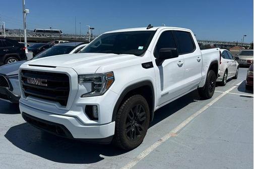 Summit White 2020 GMC Sierra 1500 Elevation