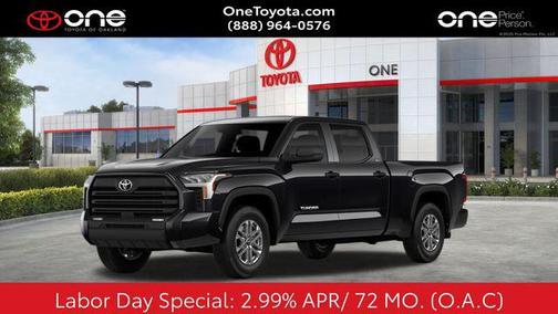 Midnight Black Metallic 2026 Toyota Tundra SR5