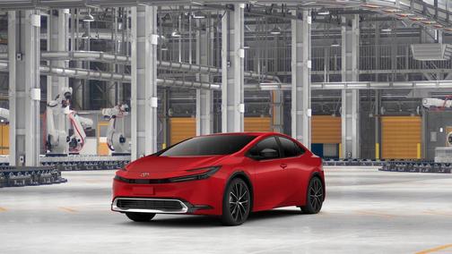 Red 2026 Toyota Prius XLE