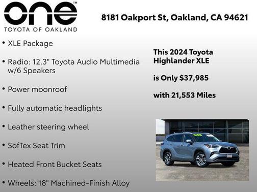 2024 Toyota Highlander XLE