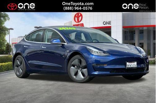 Pearl White Multi-Coat 2019 Tesla Model 3 Long Range