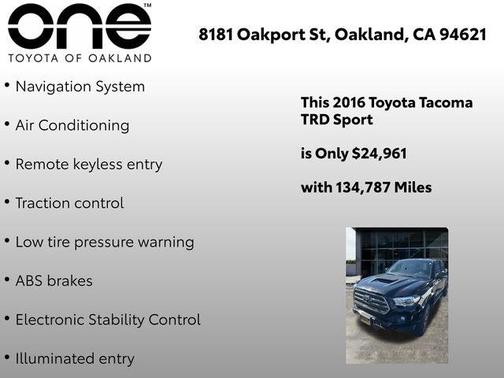 2016 Toyota Tacoma TRD Sport