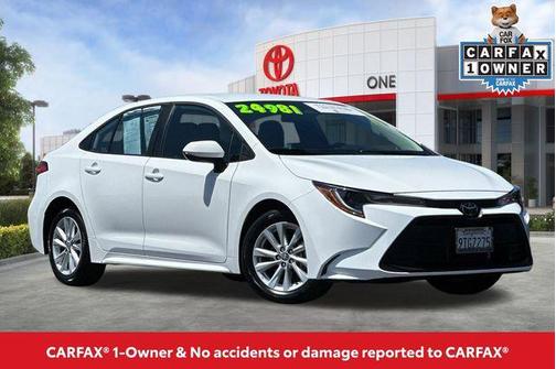 Ice Cap 2025 Toyota Corolla LE