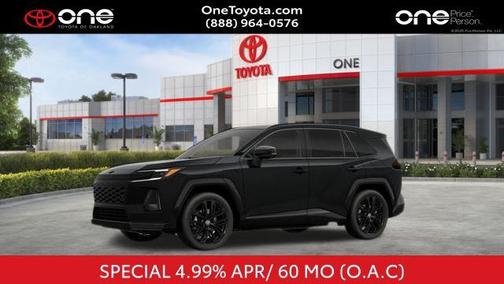 Midnight Black Metallic 2026 Toyota RAV4 Plug-In Hybrid SE