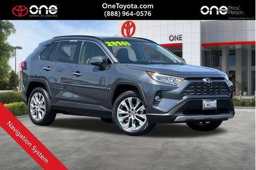 Gray 2019 Toyota RAV4 Limited