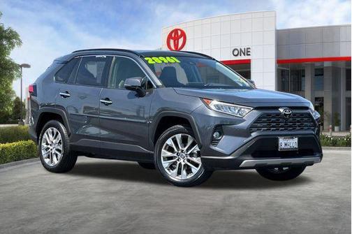Gray 2019 Toyota RAV4 Limited