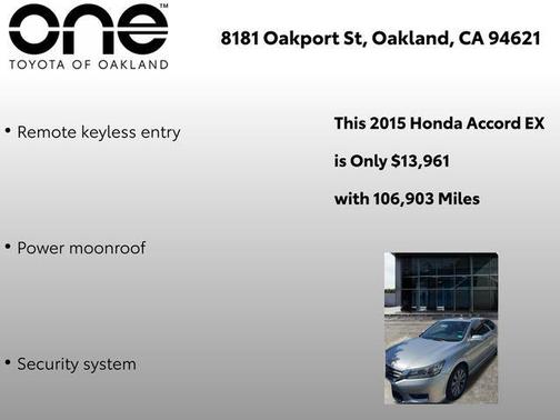 2015 Honda Accord EX