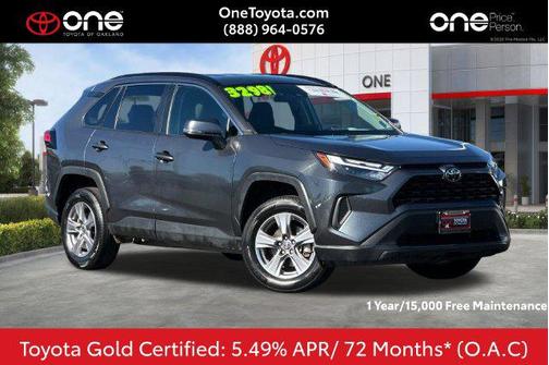 Magnetic Gray Metallic 2025 Toyota RAV4 XLE