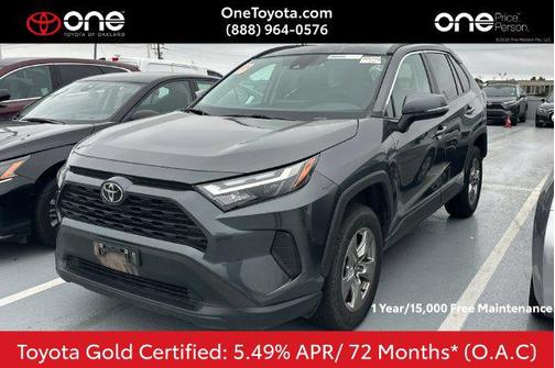 Magnetic Gray Metallic 2025 Toyota RAV4 XLE