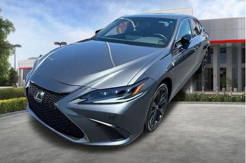 Cloudburst Gray 2023 Lexus ES 300h F SPORT Handling