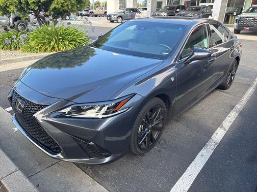 Cloudburst Gray 2023 Lexus ES 300h F SPORT Handling