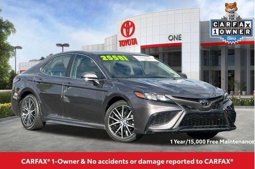 Gray 2024 Toyota Camry SE