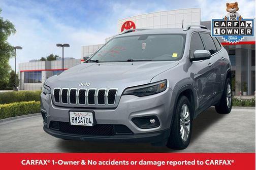 Billet Silver Metallic Clearcoat 2019 Jeep Cherokee Latitude