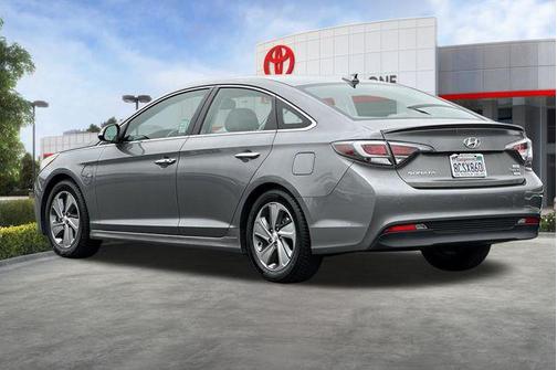 Metropolis Gray 2017 Hyundai Sonata Plug-In Hybrid Limited