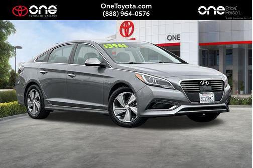 Metropolis Gray 2017 Hyundai Sonata Plug-In Hybrid Limited