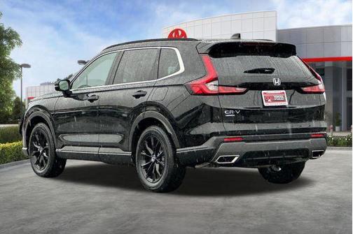 Gray 2025 Honda CR-V Hybrid Sport AWD