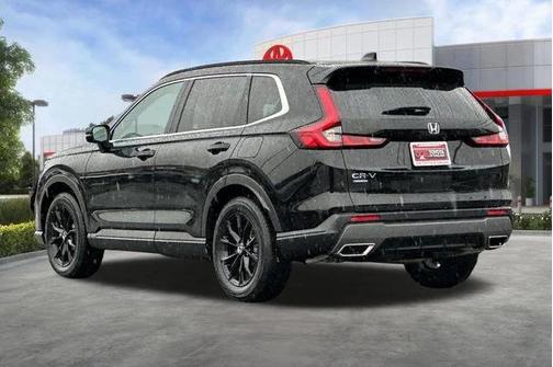Gray 2025 Honda CR-V Hybrid Sport AWD