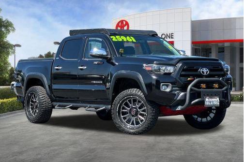 Black 2017 Toyota Tacoma SR