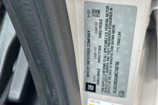 Toasted Marshmallow Metallic 2021 Chevrolet Spark 1LT