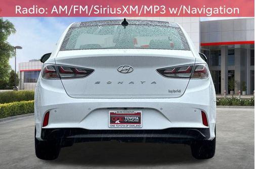 Hyper White 2019 Hyundai SONATA Hybrid Limited