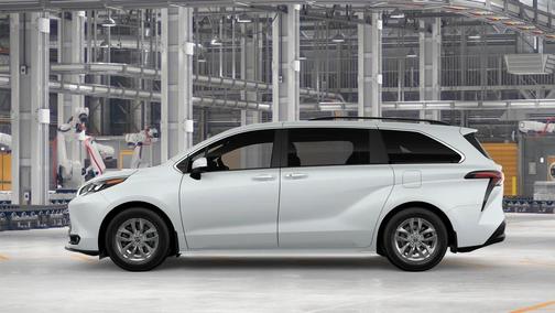 White 2026 Toyota Sienna XLE