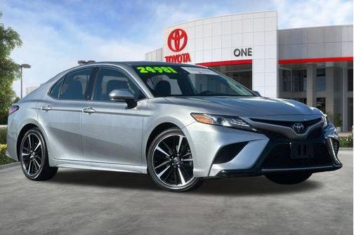 Celestial Silver Metallic 2019 Toyota Camry XSE
