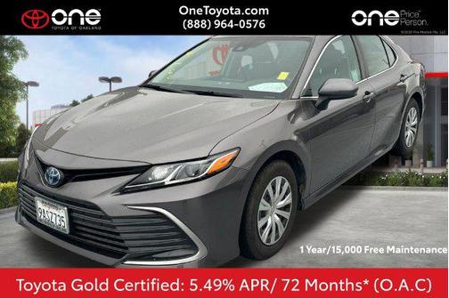 Predawn Gray Mica 2022 Toyota Camry LE