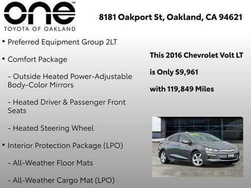 2016 Chevrolet Volt LT