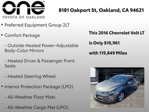2016 Chevrolet Volt LT