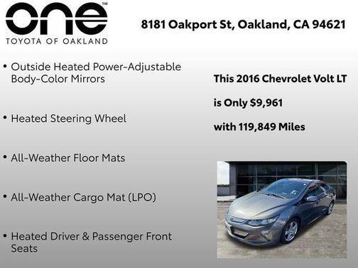 2016 Chevrolet Volt LT