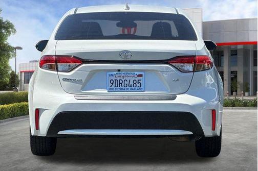 White 2021 Toyota Corolla LE