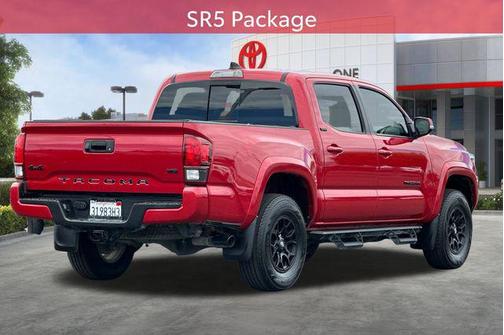Barcelona Red Metallic 2021 Toyota Tacoma SR5