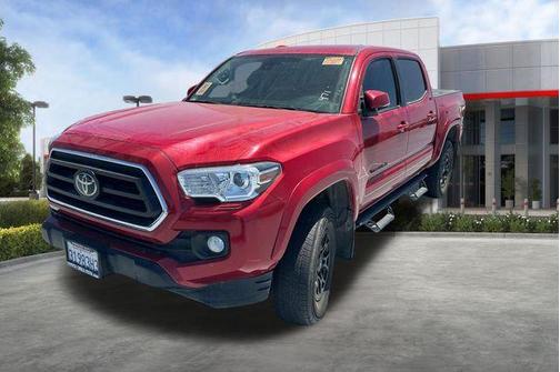 Barcelona Red Metallic 2021 Toyota Tacoma SR5